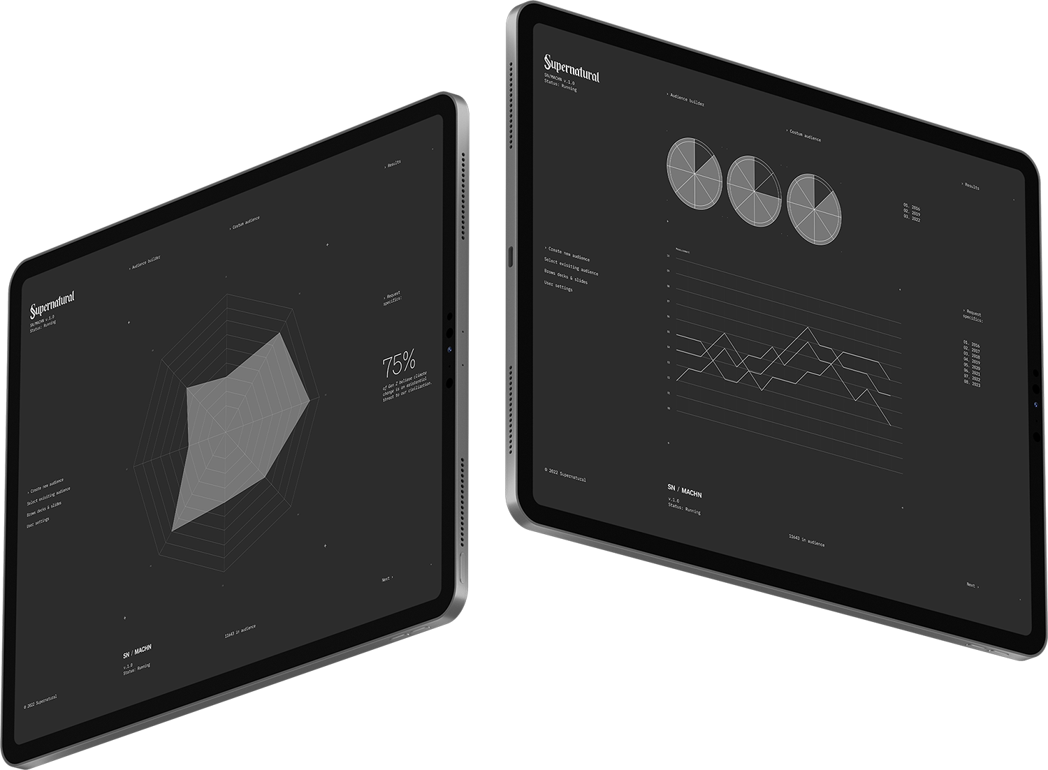 Tablets with computer interface